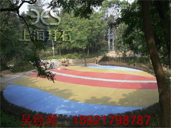 园林艺术透水地坪  园林艺术透水地坪