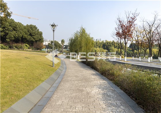 压花透水地坪厂家