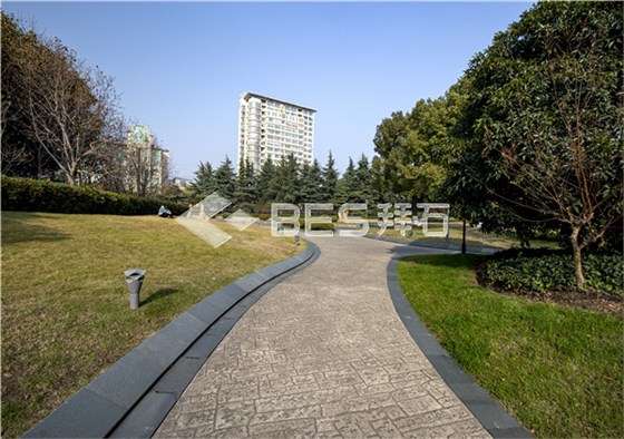压花透水地坪厂家