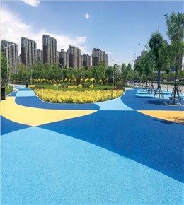 彩色透水水泥混凝土