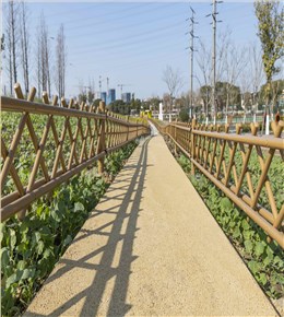 生态素土铺装道路